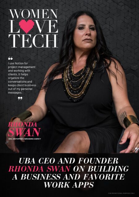 Rhonda Swan (WomenLoveTech Cover)