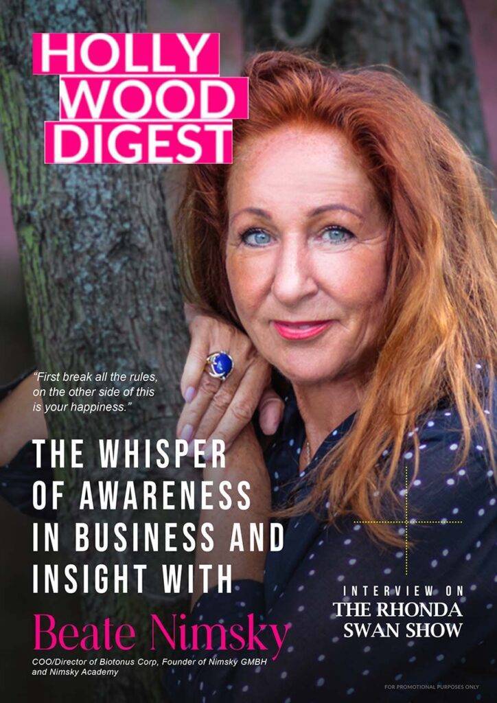 Beate Nimsky - Hollywood Digest - Cover